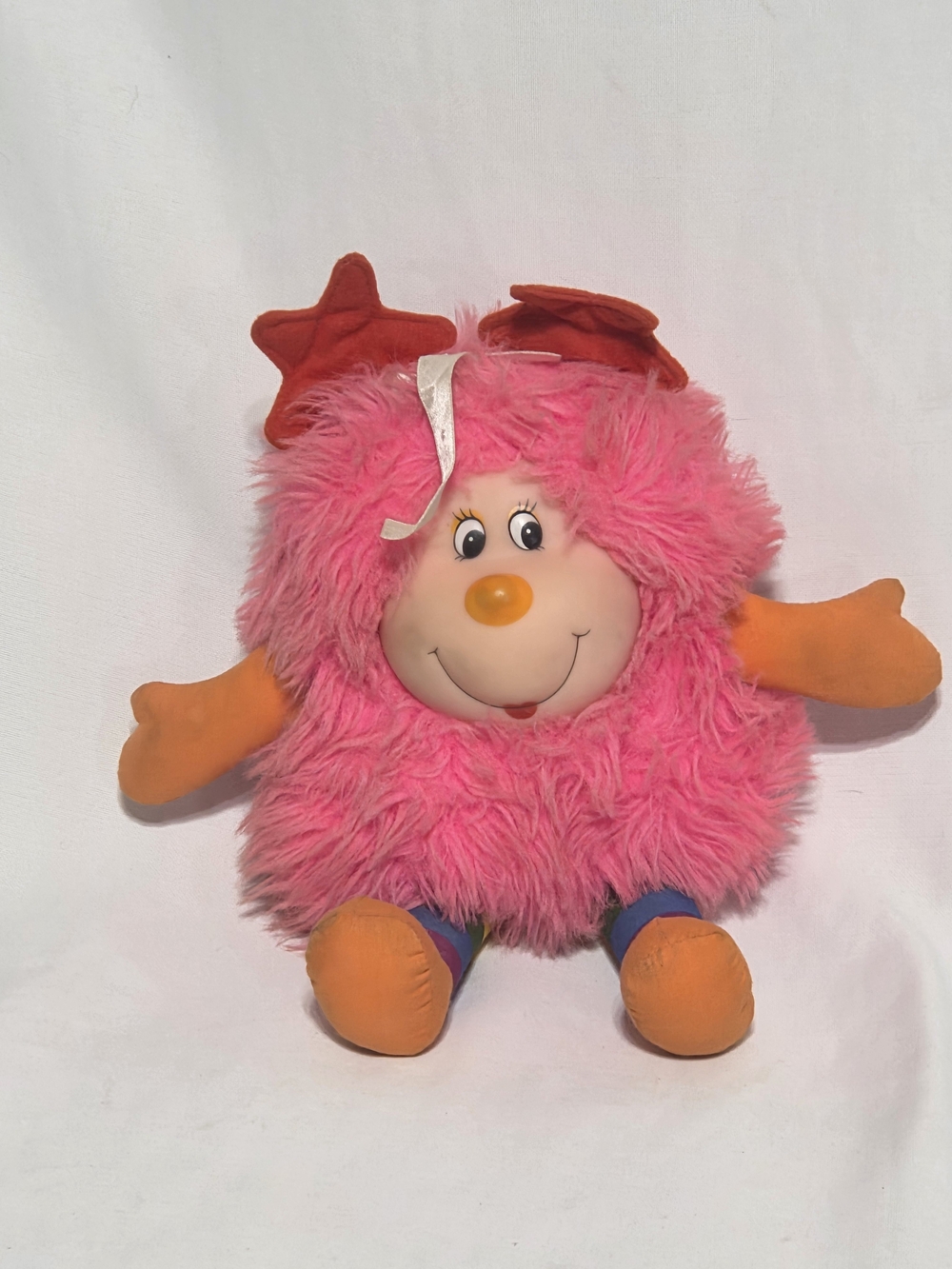 Vintage 1983 Rainbow Brite Pink Sprite Plush